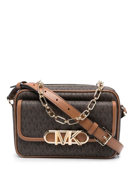 michael kors parker medium logo crossbody bag|Parker Medium Logo Crossbody Bag .